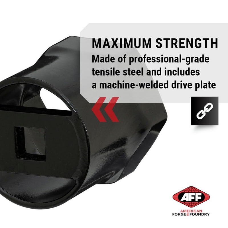 AFF 3/4" Drive Wheel Bearing Locknut Socket (Available in 6 or 8 Points & Multiple Sizes) - Image 3